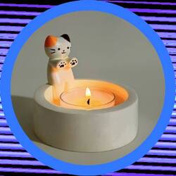 Логотип Cute Cat Candle