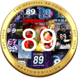 The Official 89 Coin ロゴ