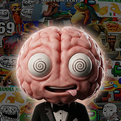 Logo de brainrot