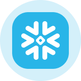 Logo de Snowflake