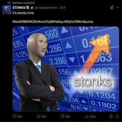 STONKS ロゴ