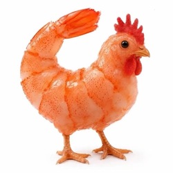 chicken shrimp Logo